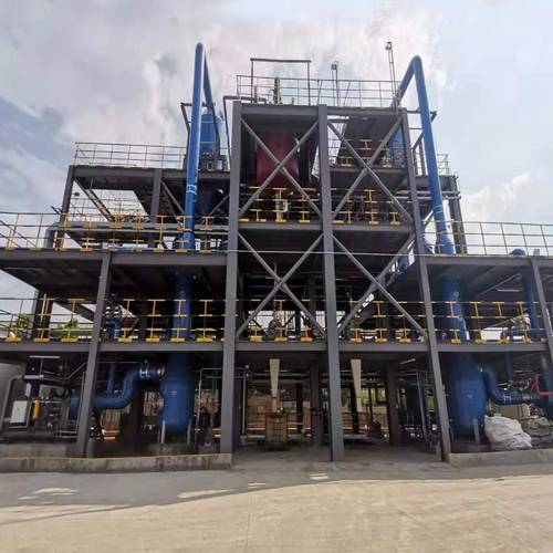 MVR system for sodium chloride wastewater from a biochemical company in Guangdong